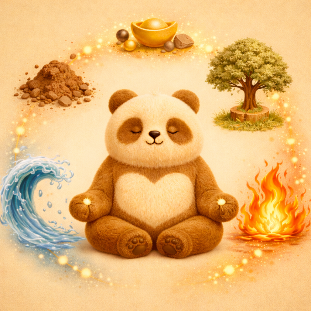 pandamooda five elements balance