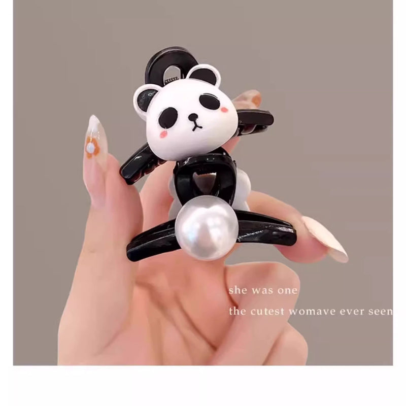 Cute Panda Hair Clips