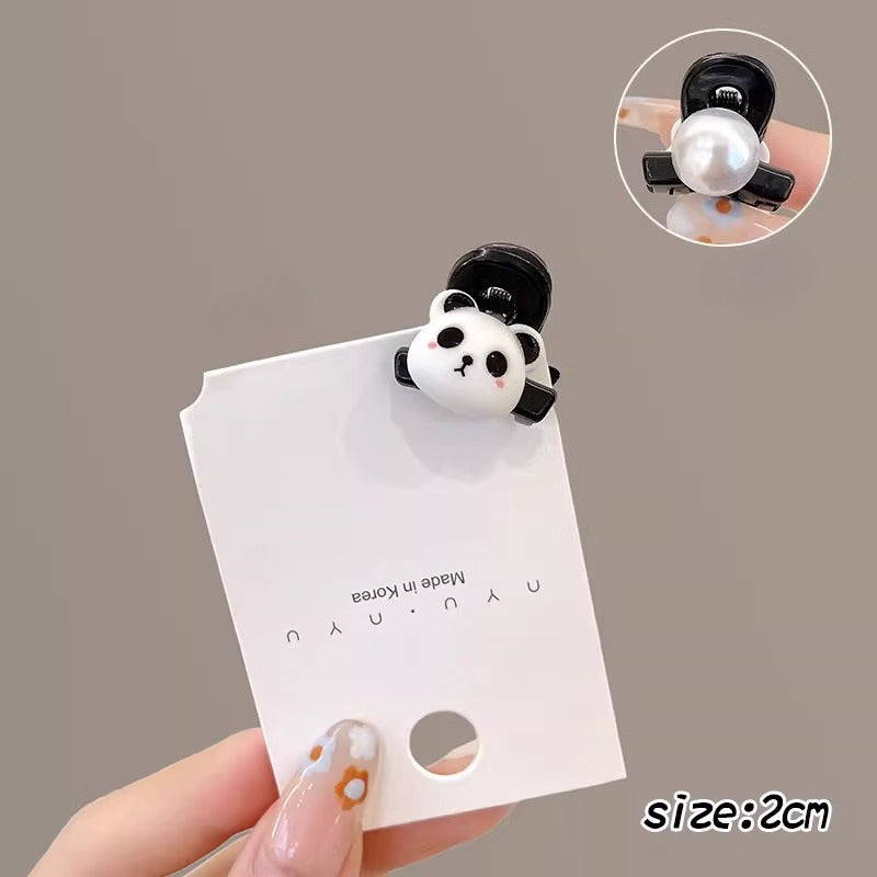 Cute Panda Hair Clips