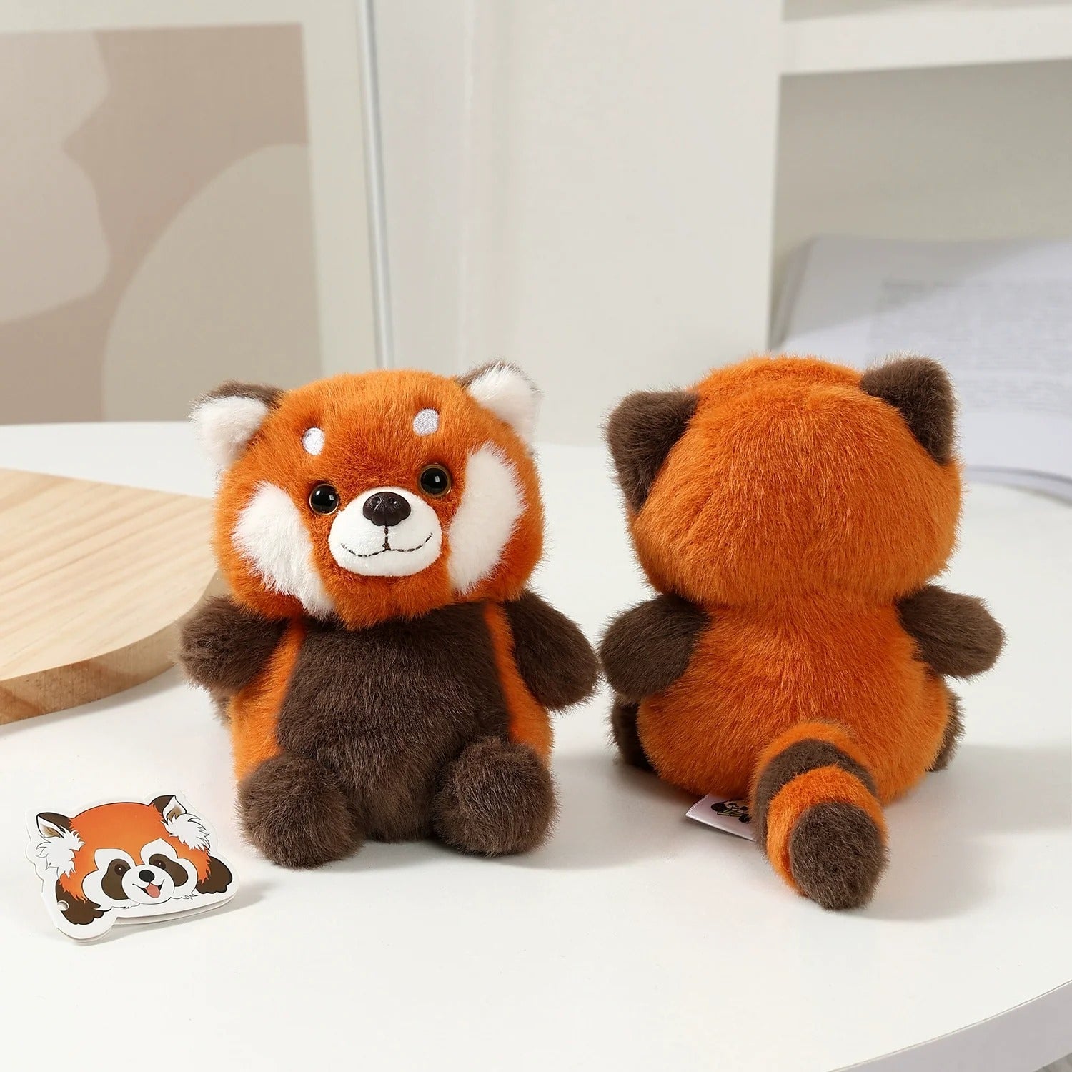 Cuddly Panda & Red Panda Plush Toy – Soft & Adorable Companions