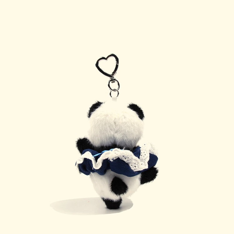 🐼 Panda Plush Pendant – Cute Mini Keychain Charm