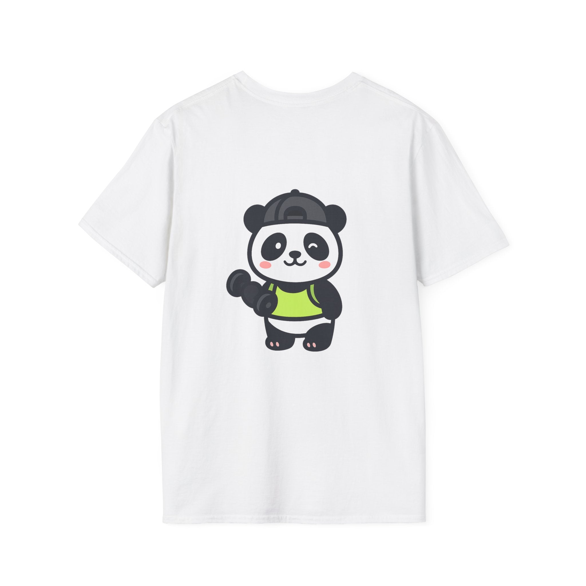 Cute Panda Graphic T-Shirt for Animal Lovers