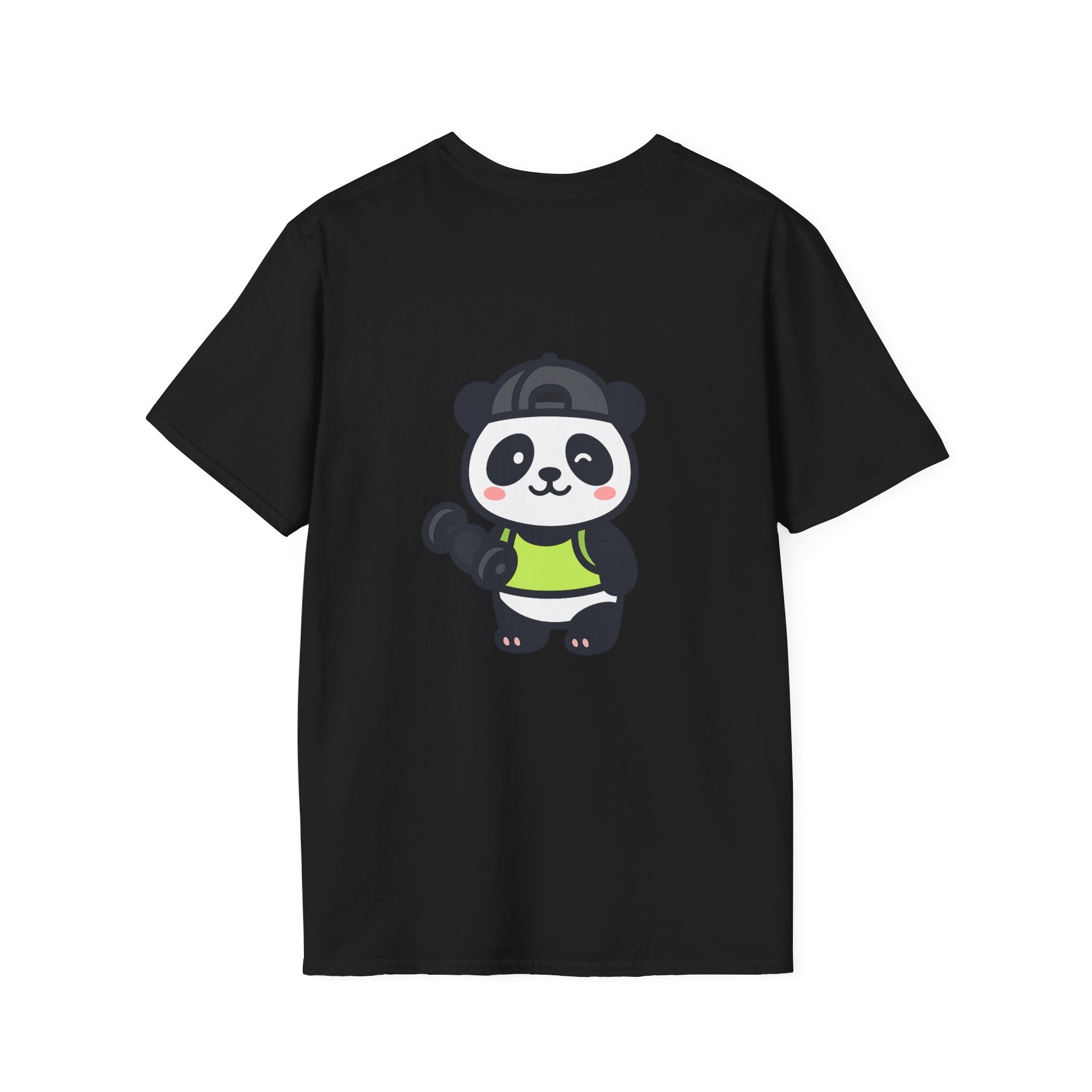 Cute Panda Graphic T-Shirt for Animal Lovers