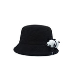 Panda Plush Bucket Hat – Cozy & Cute Winter Essential