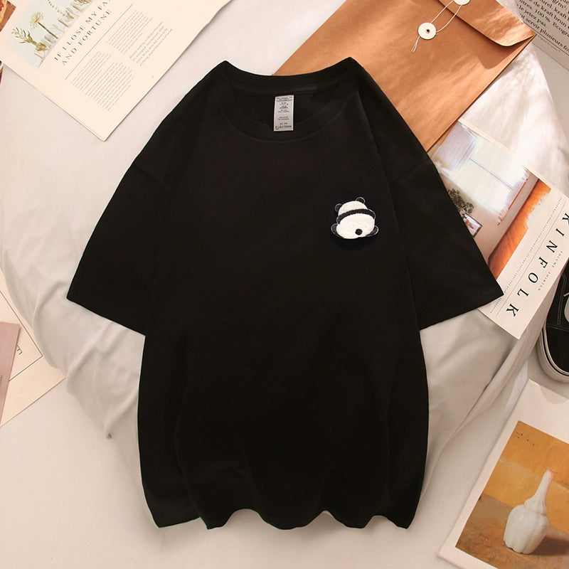 Minimal Panda Unisex T-Shirt | 100% Cotton, Soft 230G Fabric