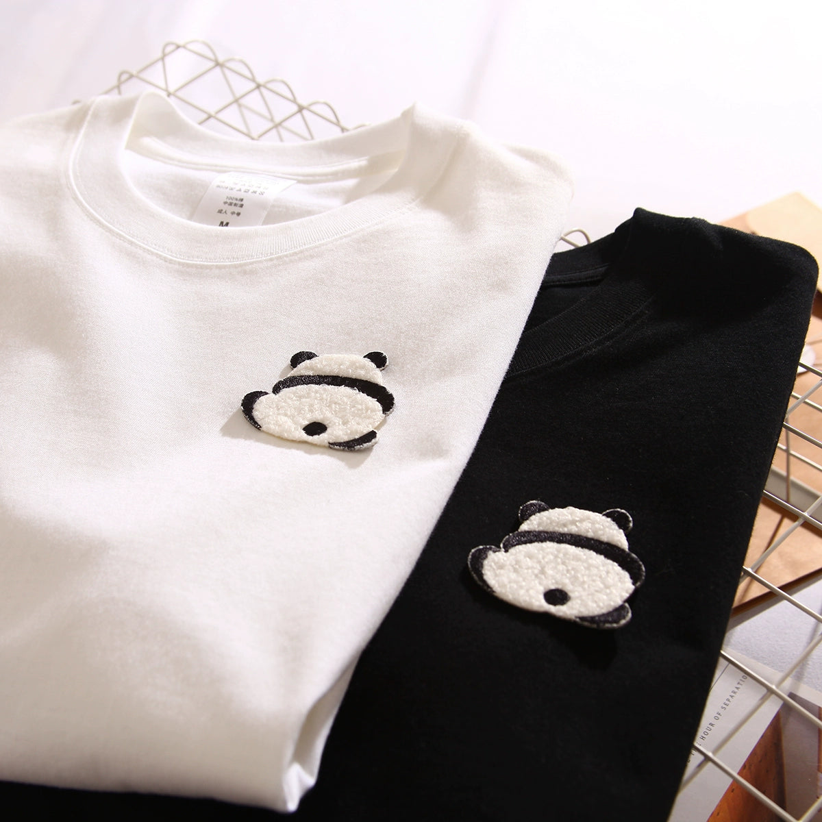 Minimal Panda Unisex T-Shirt | 100% Cotton, Soft 230G Fabric