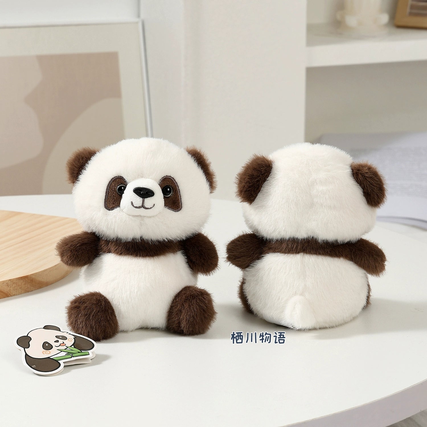 Cuddly Panda & Red Panda Plush Toy – Soft & Adorable Companions