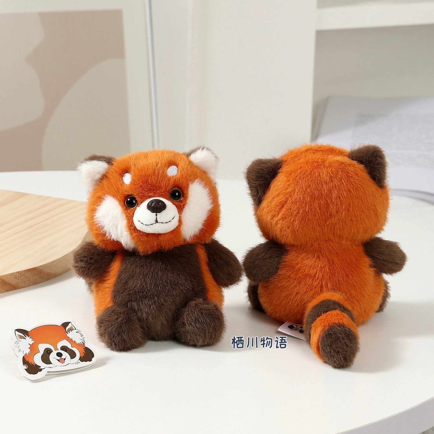 Cuddly Panda & Red Panda Plush Toy – Soft & Adorable Companions