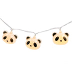 Panda String Lights – Warm White Kawaii Fairy Lights (10–80 LEDs)