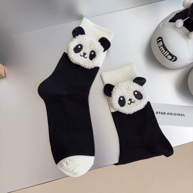 Fluffy Panda Socks | Cozy & Cute Everyday Comfort