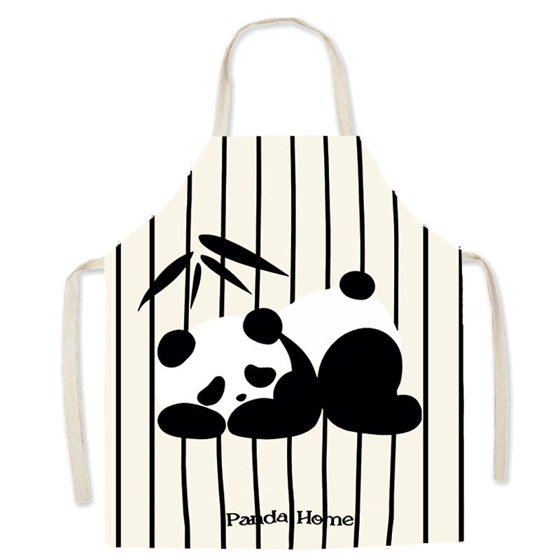 Cute Panda Apron – Kawaii Kitchen Essential for Cooking & Baking
