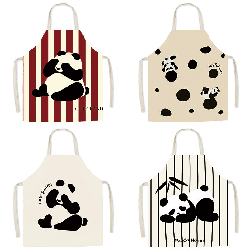 Cute Panda Apron – Kawaii Kitchen Essential for Cooking & Baking