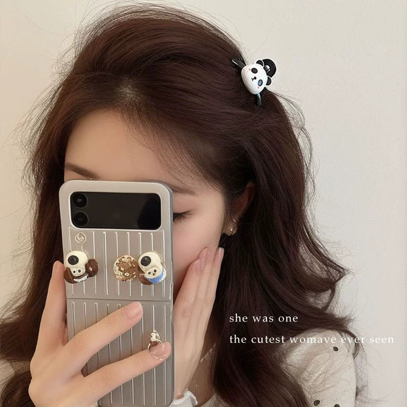 Cute Panda Hair Clips