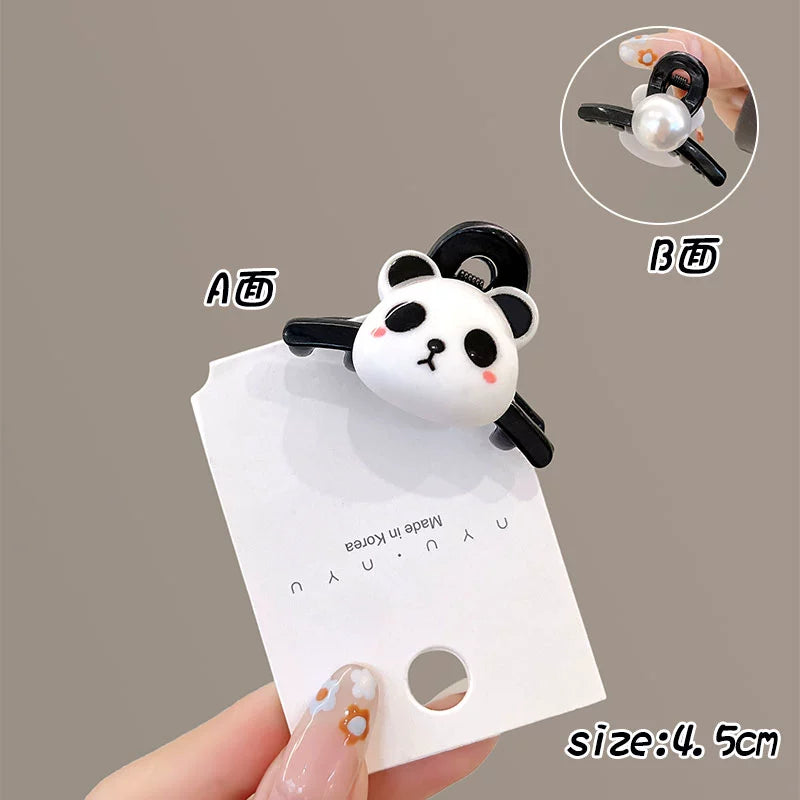 Cute Panda Hair Clips