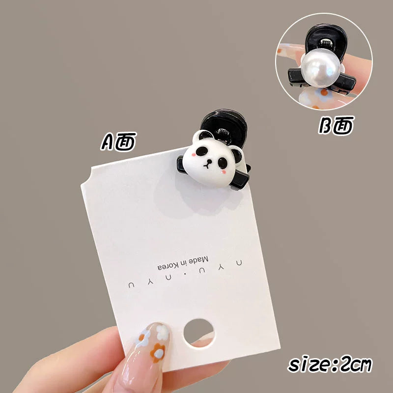 Cute Panda Hair Clips