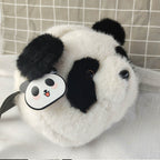 Cute Plush Panda Shoulder Bag – Soft, Stylish & Spacious