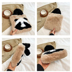 Plush Panda Shoulder & Hand Bag