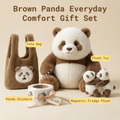 The Ultimate Brown Panda Lifestyle Box – 4 Piece Luxury Plush Set + Free Gift