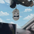 Panda Plush Car Air Freshener (With Essential oil)
