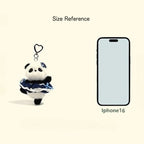 🐼 Panda Plush Pendant - Cute Mini Keychain Charm