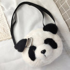 Cute Plush Panda Shoulder Bag – Soft, Stylish & Spacious