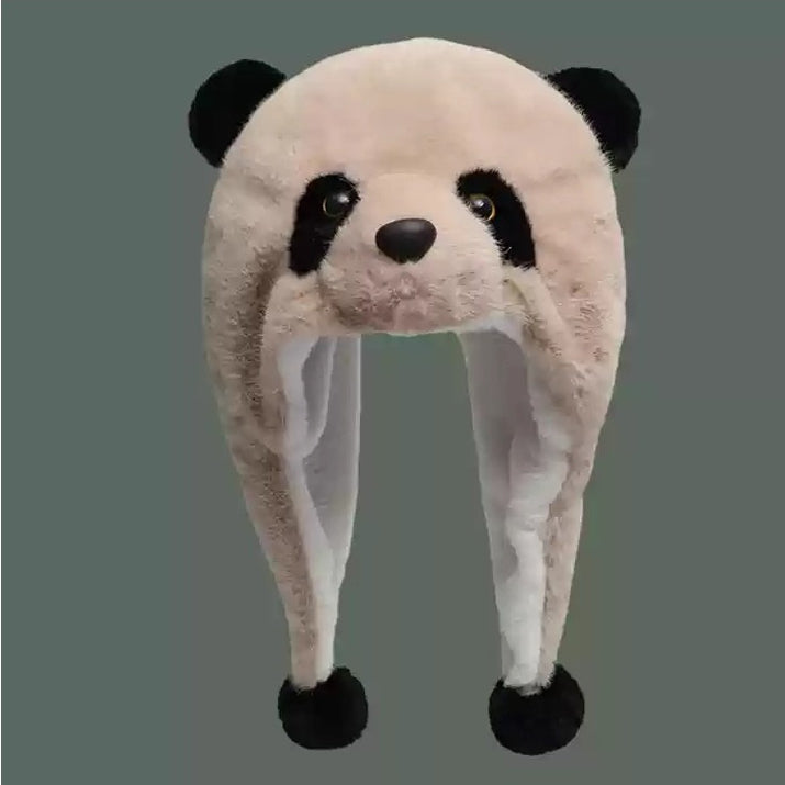 Panda Plush Winter Hood – Cozy Meets Cool