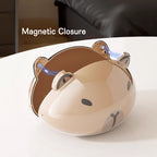 Panda & Capybara Tissue Box – Cute Cartoon Animal Holder for Home & Car