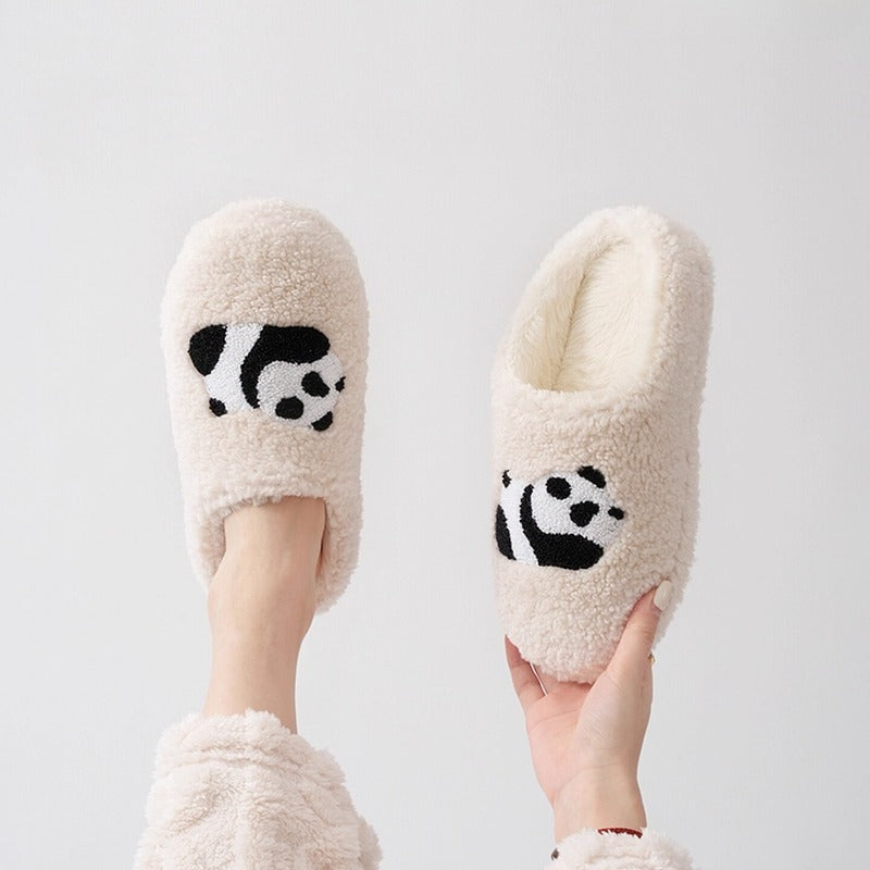 The Ultimate Cozy Panda Bundle: Ultra-Soft Fleece Pajama Set + Matching Slippers