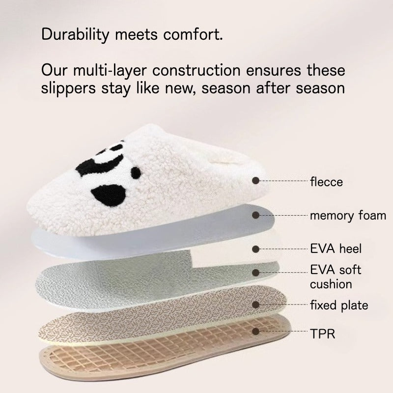 The Ultimate Cozy Panda Bundle: Ultra-Soft Fleece Pajama Set + Matching Slippers